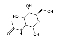 2-acetamido-2-deoxy-d-allose Structure