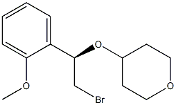 2H-Pyran, 4-[(1R)-2-bromo-1-(2-methoxyphenyl)ethoxy]tetrahydro- picture