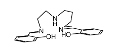 N,N'-bis(1-hydroxy-2-benzyliden) 1,6-diamino-3-azahexane结构式