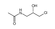 (S)-N-(3-CHLORO-2-HYDROXYPROPYL)ACETAMIDE结构式