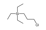 3-chloropropyl(triethyl)silane结构式