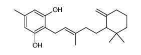 2-[3-Methyl-5-(6,6-dimethyl-2-methylenecyclohexyl)-2-pentenyl]-5-methylresorcinol picture