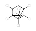 Bicyclo[2.2.1]hept-2-ene,1,2,3,4,5,7,7-heptachloro-, (1R,4S,5S)-rel- Structure