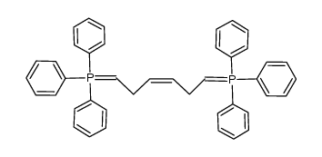 (Z)-1,6-bis(triphenylphosphoranylidene)hex-3-ene Structure