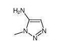 5-Amino-1-Methyl-1,2,3-triazole Structure