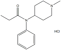 N-(1-methyl-4-piperidinyl)-N-phenyl-propanamide,monohydrochloride图片