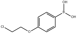 4-(2-Chloroethoxy)phenylboronic acid Structure