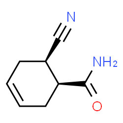 3-Cyclohexene-1-carboxamide,6-cyano-,cis-(8CI)结构式