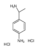 (S)-4-(1-AMINOETHYL)BENZENAMINE-2HCl structure