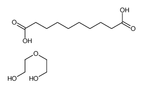 POLY(DIETHYLENE GLYCOL SEBACATE)) Structure