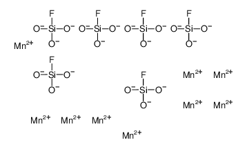 Manganese hexafluorosilicate Structure