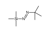tert-butyl(trimethylsilyl)diazene结构式