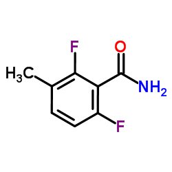 2,6-Difluoro-3-methylbenzamide structure