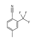 4-Methyl-2-(trifluoromethyl)Benzonitrile structure