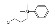 3-(Dimethylphenylsilyl)propyl chloride Structure