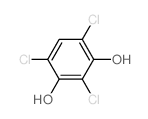 1,3-Benzenediol,2,4,6-trichloro- structure