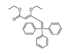 ethyl 3-ethoxy-4-(triphenyl-λ5-phosphanylidene)but-2-enoate Structure