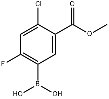 4-Chloro-2-fluoro-5-methoxycarbonylphenylboronic acid picture