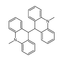 10-methyl-9-(10-methyl-9H-acridin-9-yl)-9H-acridine结构式