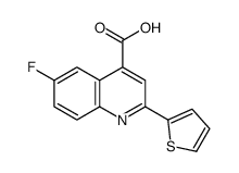 6-氟-2-噻吩-2-基-喹啉-4-羧酸图片