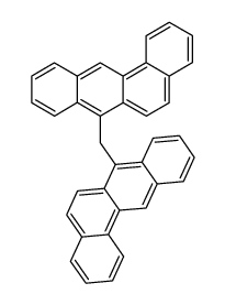 bis-benz[a]anthracen-7-yl-methane结构式