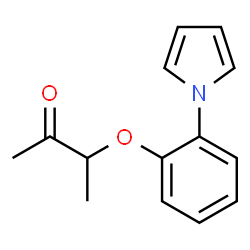 3-[2-(1H-Pyrrol-1-yl)phenoxy]-2-butanone图片