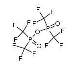 Tetrakis(trifluormethyl)phosphinsaeureanhydrid Structure
