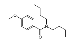 N,N-dibutyl-4-methoxybenzamide Structure