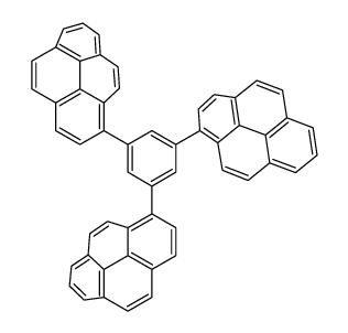 1,3,5-三(吡啶-1-基)苯结构式