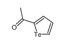 1-tellurophen-2-ylethanone结构式