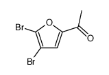 1-(4,5-dibromofuran-2-yl)ethanone结构式