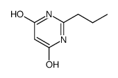 2-PROPYLPYRIMIDINE-4,6-DIOL structure