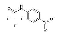 2,2,2-Trifluoro-4'-nitroacetanilide Structure