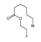 2-fluoroethyl 6-bromohexanoate Structure