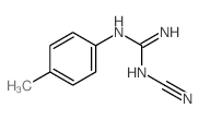N-Cyano-N-(4-methylphenyl)guanidine结构式