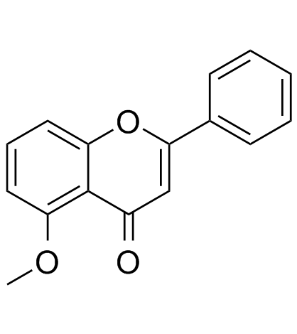 5-Methoxyflavone Structure