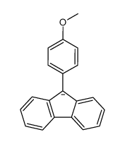 p-Methoxyphenyl-9-fluorenylanion Structure