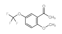 1-[2-methoxy-5-(trifluoromethoxy)phenyl]ethanone Structure