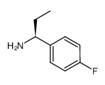 (S)-1-(4-氟苯基)-1-丙胺结构式