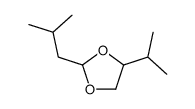 2-Isobutyl-4-isopropyl-1,3-dioxolane结构式