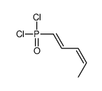1-dichlorophosphorylpenta-1,3-diene结构式