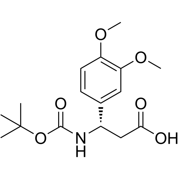 (S)-Boc-3,4-二甲氧基-Beta-苯丙氨酸图片