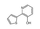 2-thiophen-2-ylpyridin-3-ol结构式