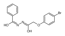 N'-[2-(4-bromophenoxy)acetyl]benzohydrazide结构式