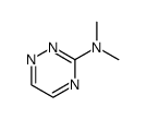 N,N-dimethyl-1,2,4-triazin-3-amine Structure