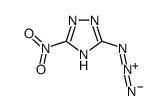 5-azido-3-nitro-1H-1,2,4-triazole结构式