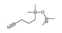 4-[dimethylsilyloxy(dimethyl)silyl]butanenitrile Structure