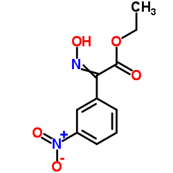 Ethyl (hydroxyimino)(3-nitrophenyl)acetate Structure