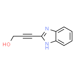 2-Propyn-1-ol,3-(1H-benzimidazol-2-yl)-(9CI)结构式