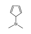 cyclopenta-2,4-dien-1-yldimethylbismuthine结构式